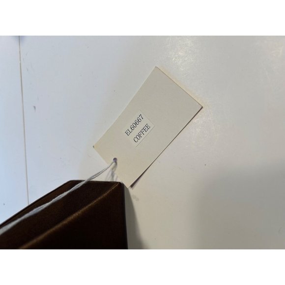 Women's Gp Prestige Purse Beaded Coffee Color Clutch Silver Chain Strap - Picture 3 of 12